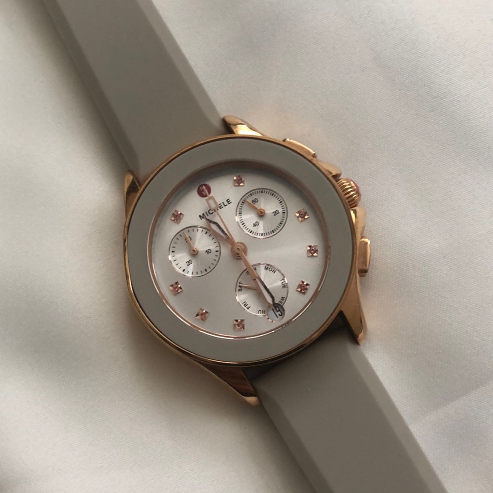 Michele Cape Chrono Rose Gold Women's Watch